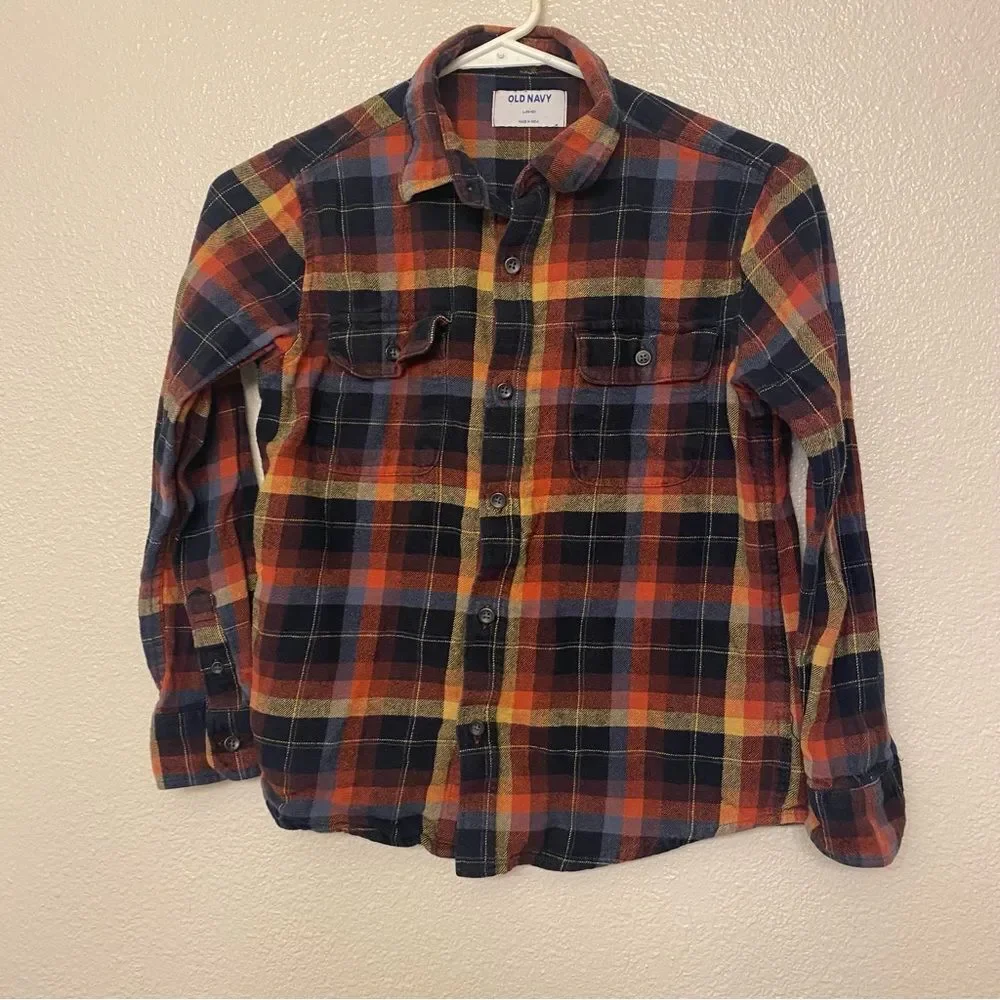 Old Navy plaid flannel